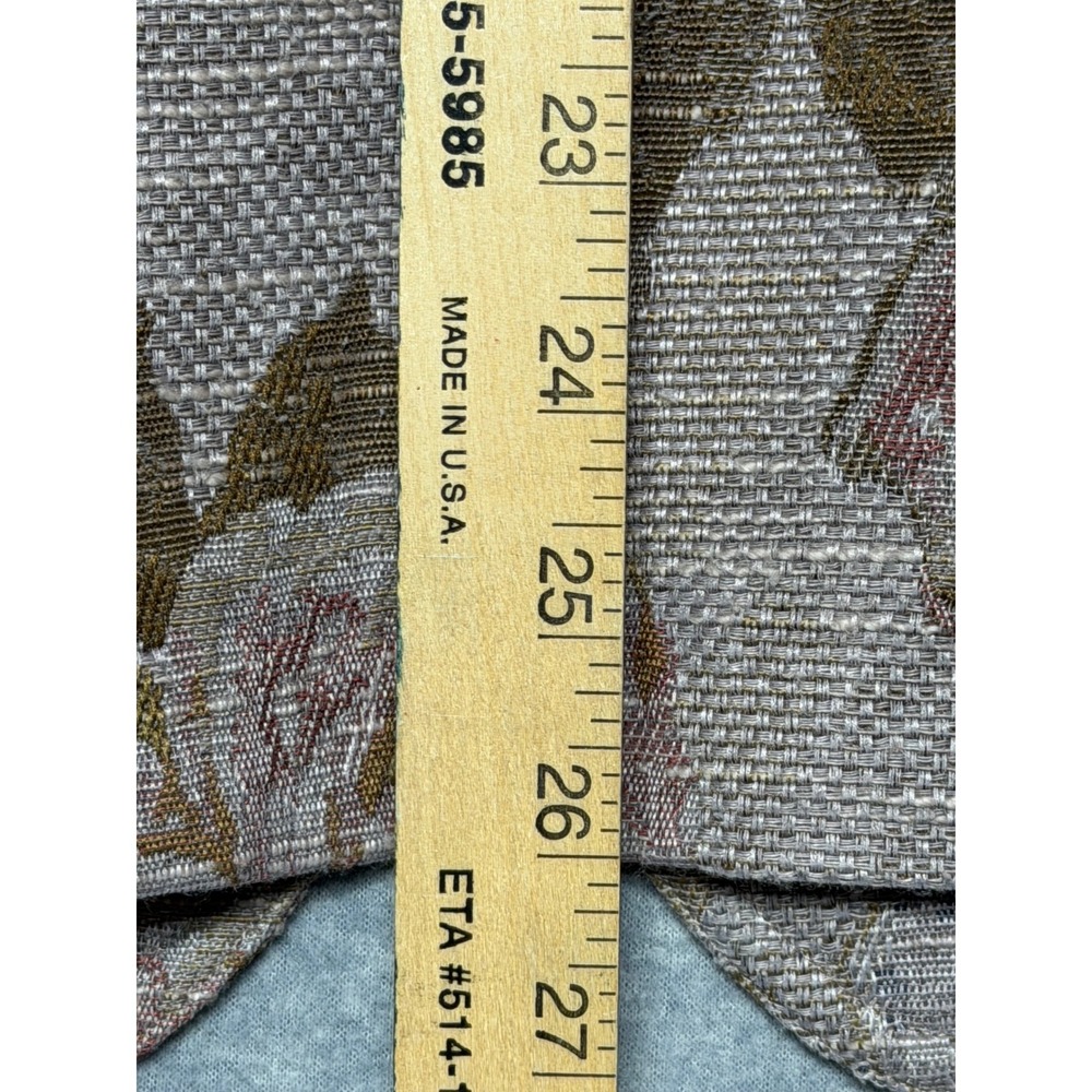 J. Jill Floral Tapestry Blazer Mauve Brown Multi Button Front Jacket 14T Tall - Picture 6 of 13